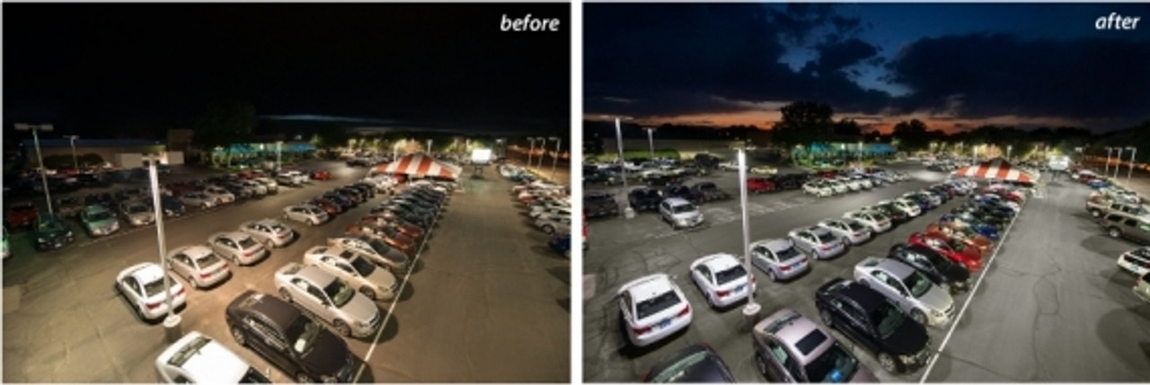 LED Parking Lot Lights -  Area Lights - Retrofits